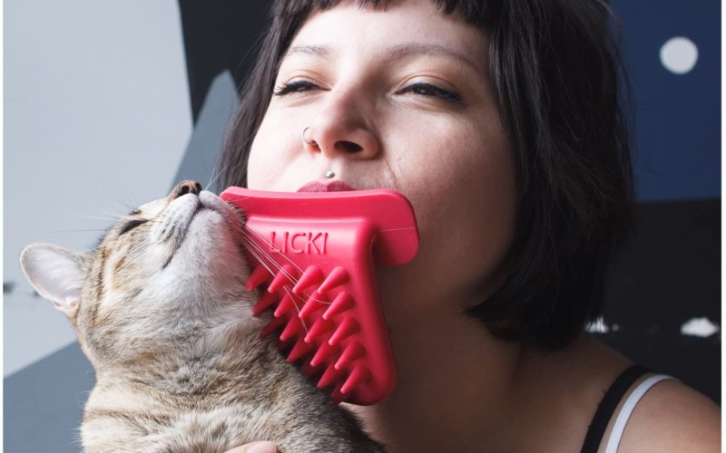 Creepy products on Amazon for sale pet licker