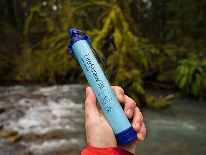 Lifestraw Personal Portable Water Purifier Super cool gadgets