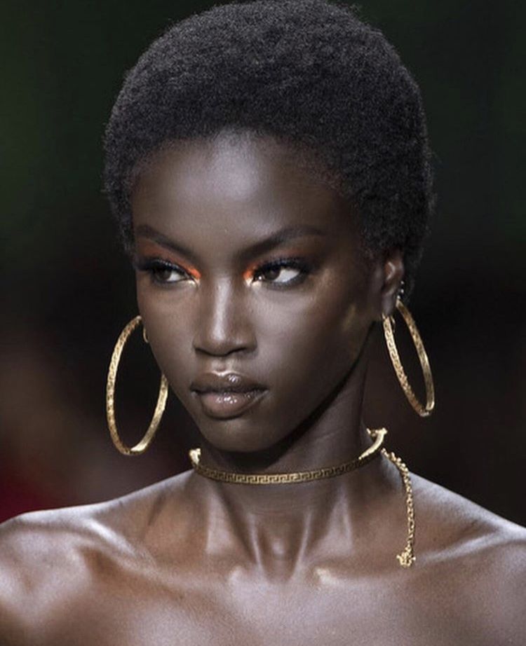 Rising Black Influencer model Anok Yai